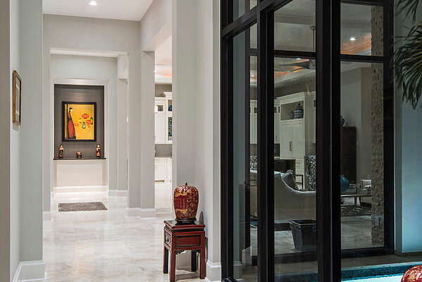 Entry Hall to Living Room