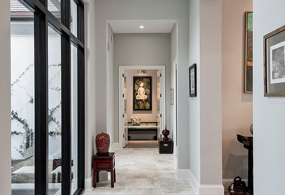 Entry Hall to Master Bedroom