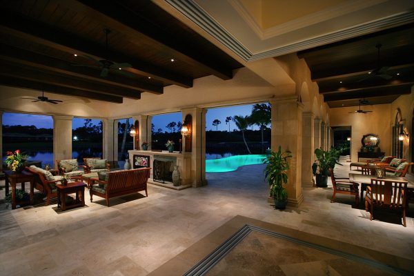 Lanai Open to Family Room