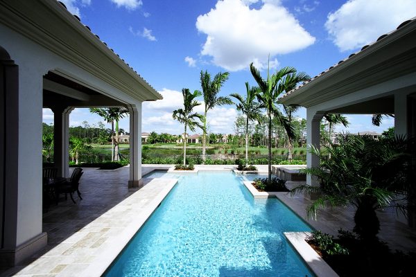 Pool with View to Golf Course