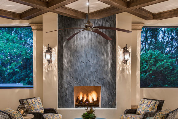 Patio Fireplace