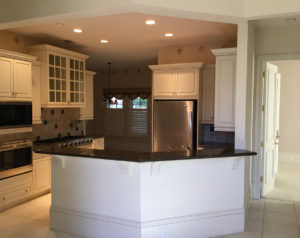 Harwick Homes before amazing kitchen remodeling