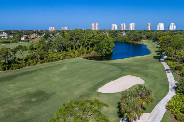 St. Lucia Model Aerial View - Naples, Fl