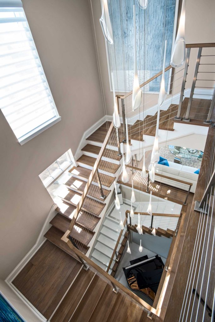 Renovation Spotlight Stairwell Harwick Homes