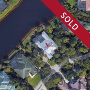 Oak Knoll property aerial view