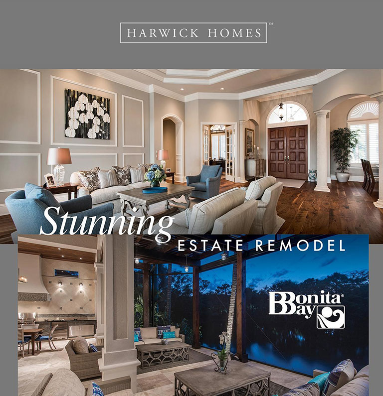 Stunning remodel in Bonita Bay by Harwick Homes