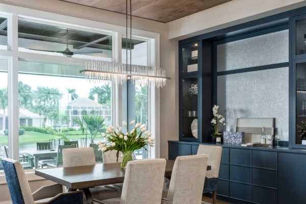 custom home builder bonita bay - dining room
